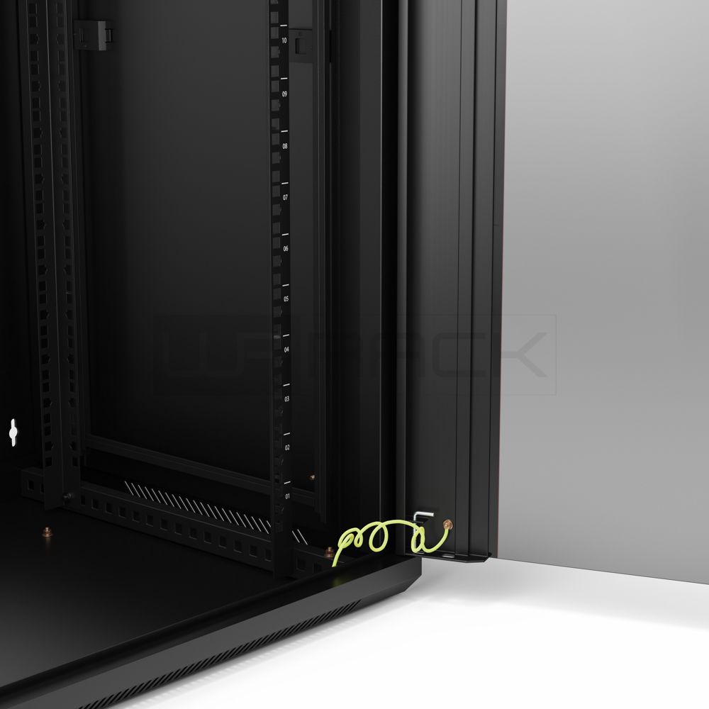 WP WPN-RWA-12604-B armario rack 12U Bastidor de pared Negro - Imagen 7