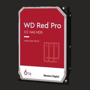 Western Digital Red Pro disco duro interno 6 TB 7200 RPM 256 MB 3.5" SATA 0718037902821 | P/N: WD6005FFBX | Ref. Artículo: 1391076