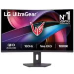 0195174131152 | P/N: 32G600A-B | Cod. Artículo: MGS0000030905 Monitor curvo gaming lg 32g600a - b 32 pulgadas qhd 180hz