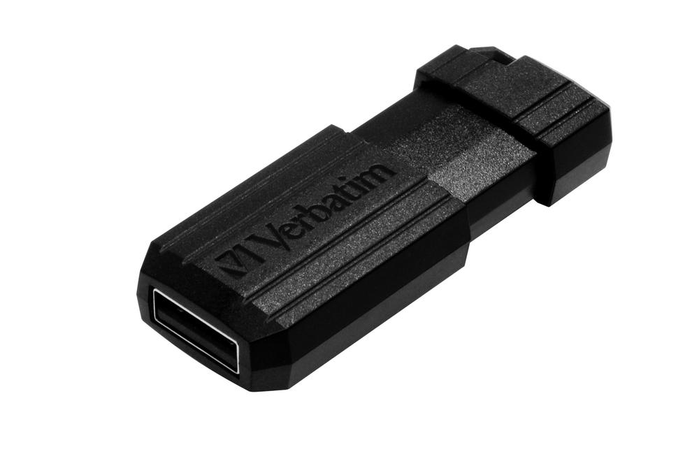 Memoria usb 2.0 verbatim pinstripe 64gb negro - Imagen 5