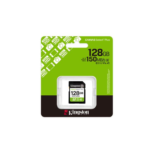 Tarjeta memoria sdxc 128gb kingston canvas select plus uhs - i clase 10 - Imagen 3