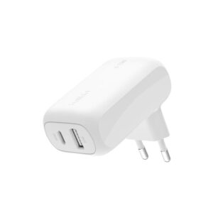 0745883867981 | P/N: WCB009VFWH | Cod. Artículo: DSP0000034108 Cargador de pared belkin wcb009vfwh 42w 1x usb tipo a 1x usb tipo c blanco