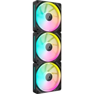 0840006682899 | P/N: CO-9051026-WW | Cod. Artículo: DSP0000033193 Ventilador caja corsair lx120 icue link rgb 3x 120mm negro