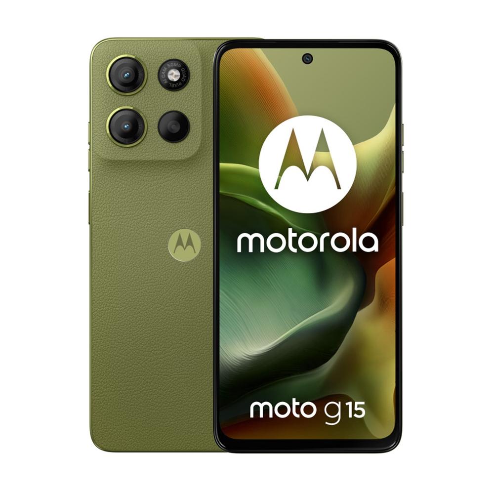 0840023281259 | P/N: PB6E0012SE | Cod. Artículo: DSP0000029691 Movil motorola moto g15 8 - 128gb verde