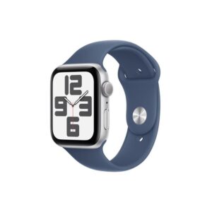 195949645068 | P/N: MXER3QL/A | Cod. Artículo: DSP0000026872 Smartwatch apple watch se gps 44mm silver case blue band