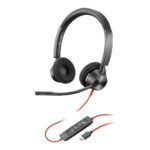 197498429090 | P/N: 8X219AA | Cod. Artículo: DSP0000031941 Auriculares poly blackwire 3320 stereo negro