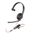 197498433097 | P/N: 8X230A6 | Cod. Artículo: DSP0000030109 Auricular poly blackwire 5210 usb tipo c negro