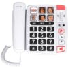 3700601418644 ATL1418644 SWISSVOICE TELEFONO FIJO COMPACTO XTRA 1110 U BLANCO