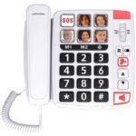 3700601418644 ATL1418644 SWISSVOICE TELEFONO FIJO COMPACTO XTRA 1110 U BLANCO