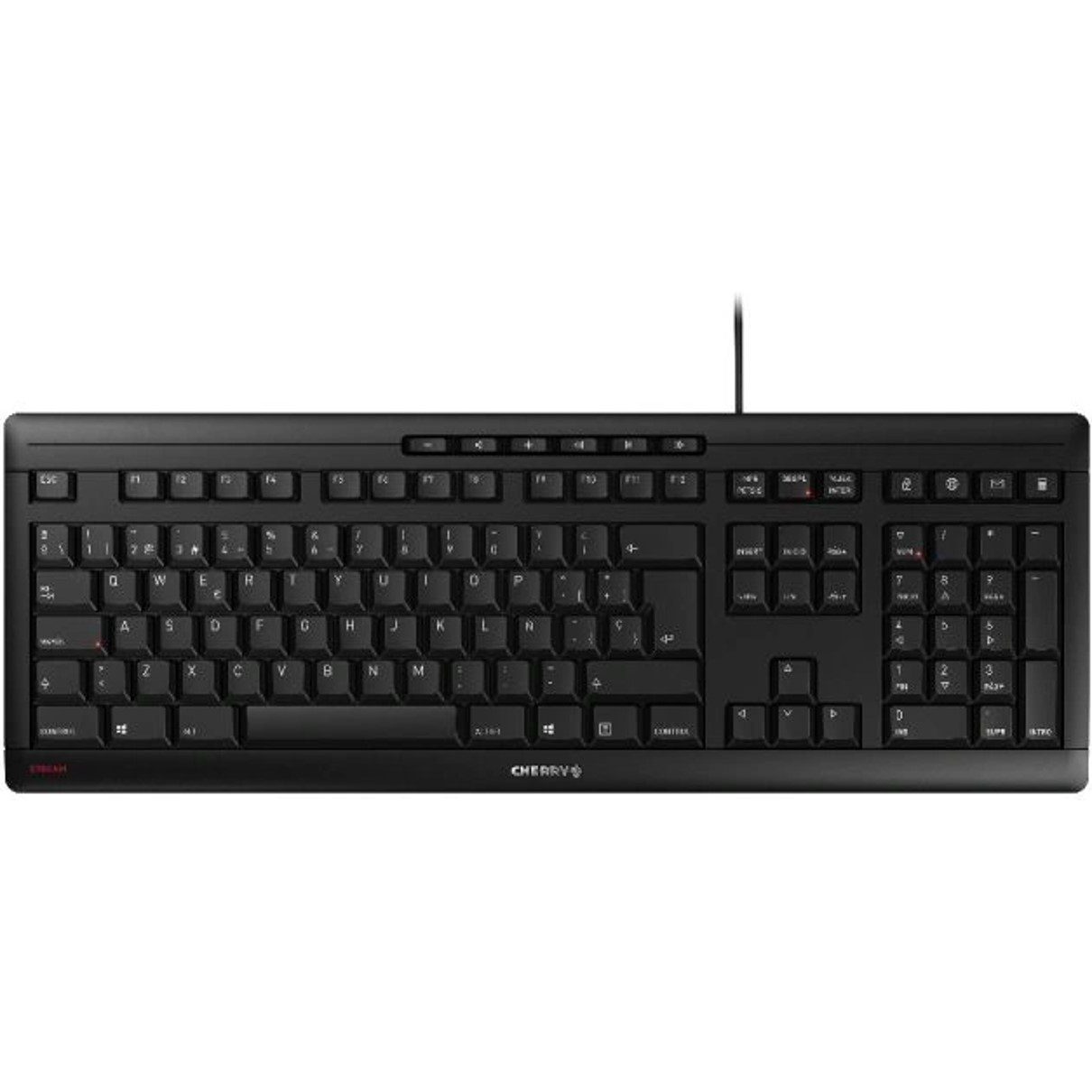 4025112090363 | P/N: | Cod. Artículo: JK-8500ES-2 Teclado cherry stream usb español