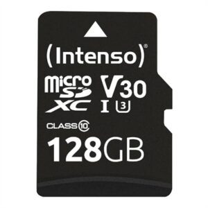 4034303030095 | P/N: 3433491 | Cod. Artículo: DSP0000019287 Tarjeta memoria micro sd intenso 128gb profesional uhs - i cl10 + adaptador sd