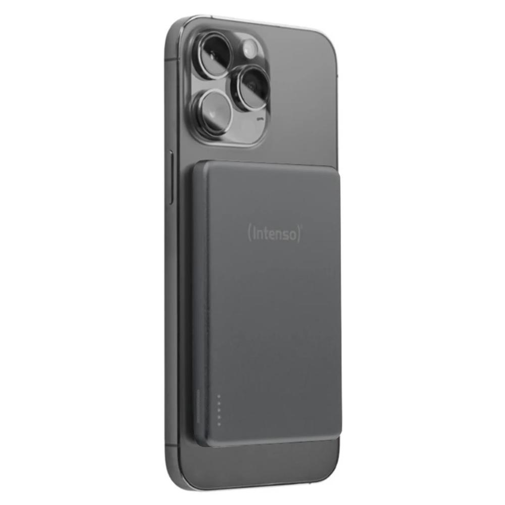 4034303036189 | P/N: 7344024 | Cod. Artículo: DSP0000033216 Powerbank intenso mw5000 magsafe gris magnetico