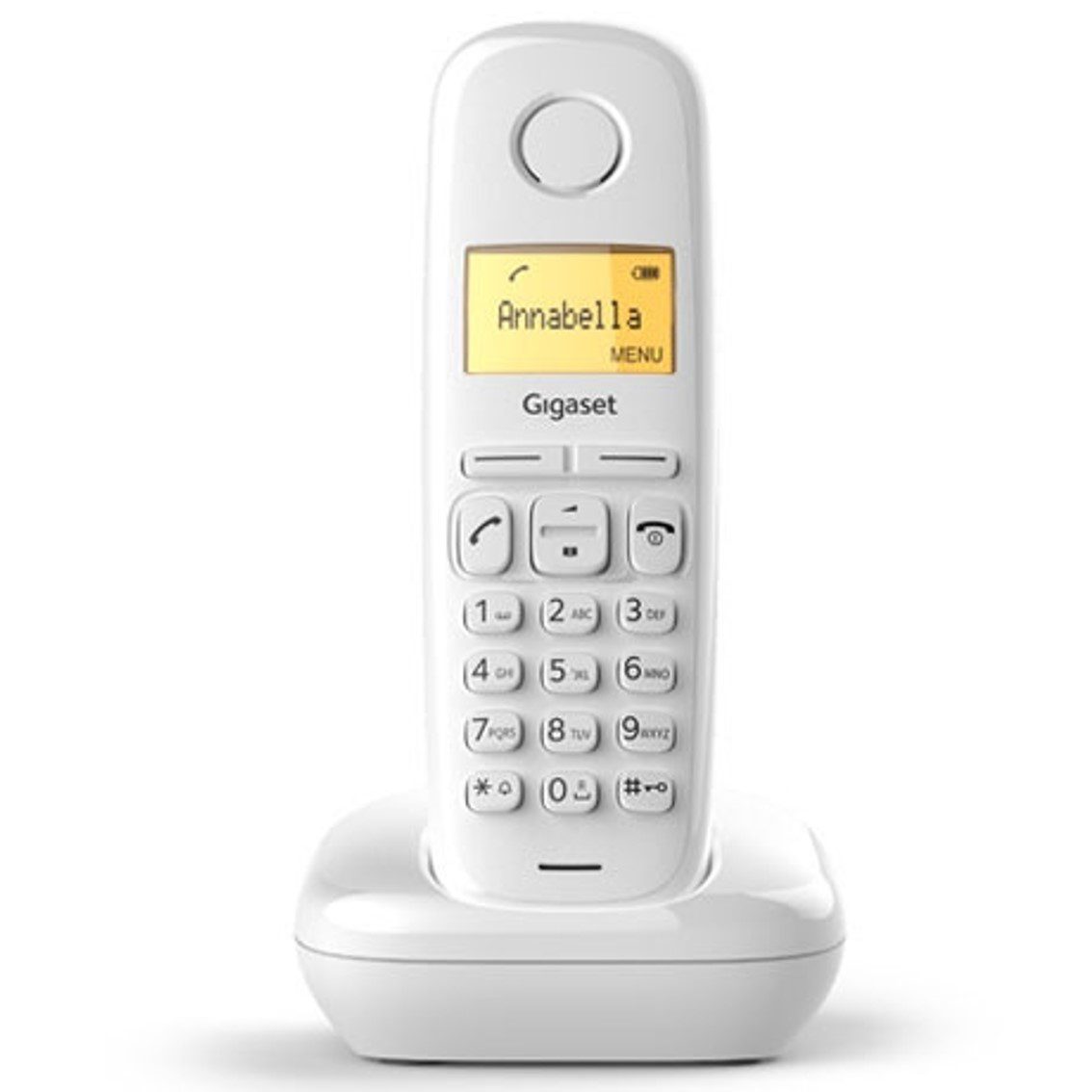 4250366851013 | P/N: S30852-H2802-D202 | Cod. Artículo: GIGASET-A170WT Telefono fijo inalambrico gigaset a170 blanco 50 numeros agenda - 10 tonos