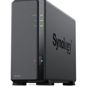 4711174725014 | P/N: DS124 | Cod. Artículo: DSP0000018099 Servidor nas synology disk station ds124 1gb 1 bahias gigabit ethernet