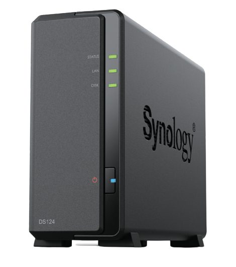 4711174725014 | P/N: DS124 | Cod. Artículo: DSP0000018099 Servidor nas synology disk station ds124 1gb 1 bahias gigabit ethernet