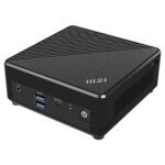 4711377150965 | P/N: 00-B0A911-047 | Cod. Artículo: DSP0000030471 Barebone mini ordenador msi cubi n adl - 047bes n100 negro