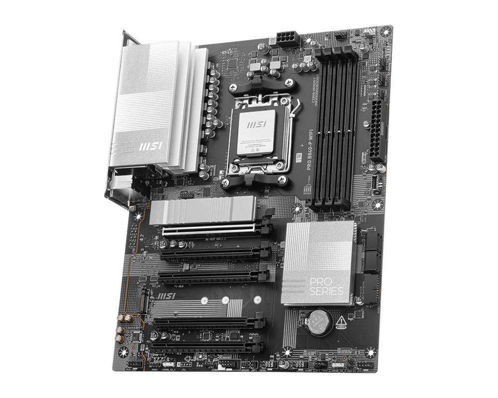 Placa base msi pro b840 - p am5 wifi atx - 4x ddr5 - 3x usb 3.2 - 1x usb tipo c - Imagen 4