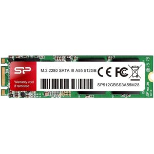 4713436121756 | P/N: SP512GBSS3A55M28 | Cod. Artículo: DSP0000035753 Disco duro interno ssd silicon power ace a55 512gb m.2 sata3