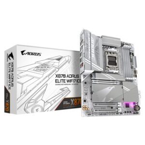 4719331864682 | P/N:  | Cod. Artículo: DSP0000027393 Placa base gigabyte x870 aorus elite wifi7 ice g10 am5 atx -  4x ddr5 -  4x sata3