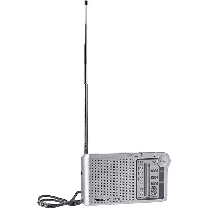 Radio panasonic rf - p150deg - s sintonizador afc color plata - Imagen 4