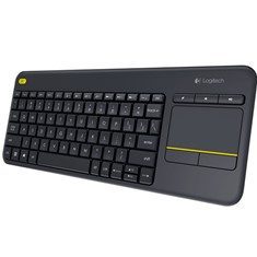 5099206059351 | P/N: | Cod. Artículo: 920-007137 Teclado logitech k400 plus touch keyboard negro wireless inalambrico