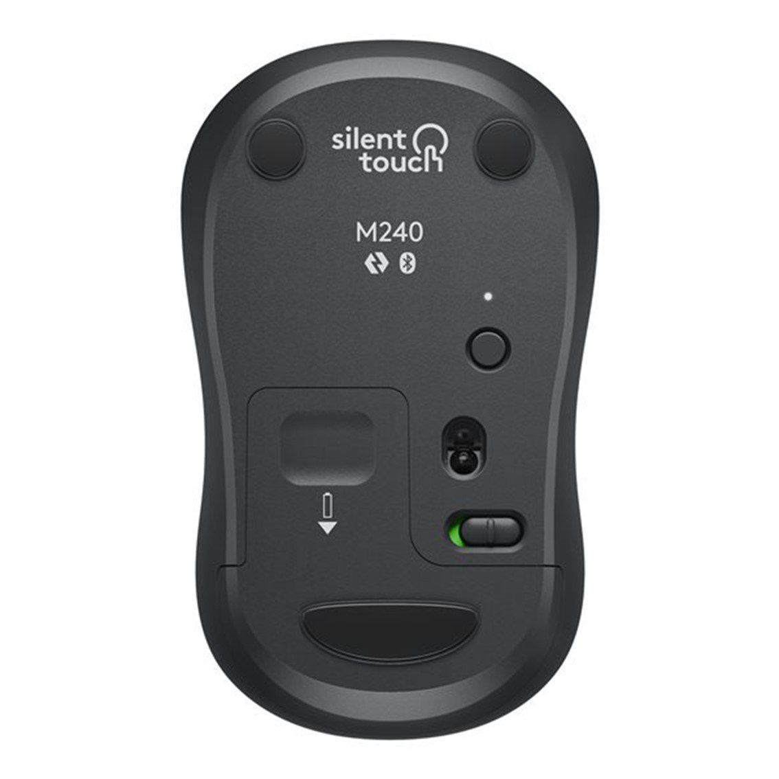 Mouse raton logitech m240 optico bluetooth silent grafito - Imagen 6