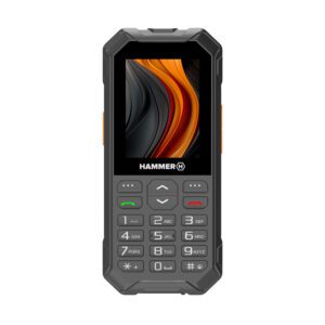 5902983626558 | P/N: TEL000928 | Cod. Artículo: DSP0000027074 Telefono movil rugerizado hammer 6 2.4 pulgadas - 4g - negro