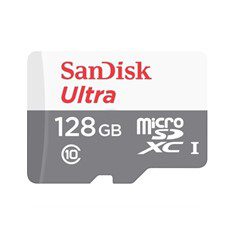 619659185510 | P/N: | Cod. Artículo: SDSQUNR-128G-GN3MA Tarjeta memoria micro secure digital sd xc + adaptador sandisk - 128gb - clase 10 - sdxc - 100mb - s