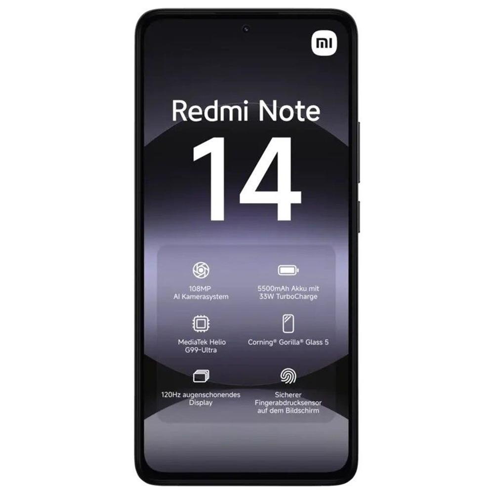 Movil xiaomi redmi note 14 6 - 128gb negro - Imagen 2