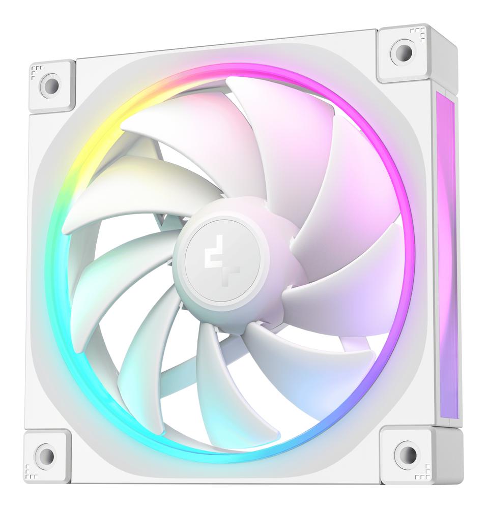Ventilador caja deepcool r - fl12 - whapn3 - g argb 3x 120mm blanco - Imagen 2