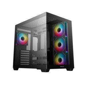 6933412765158 | P/N: R-CG530-BKADA4-G-1 | Cod. Artículo: DSP0000035892 Caja ordenador gaming deepcool cg530 atx rgb cristaltemplado negra