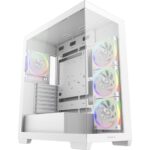 6933412765400 | P/N: R-CG580-WHADA4-G-2 | Cod. Artículo: DSP0000035386 Caja ordenador gaming atx deepcool cg580v2 cristal templado blanca