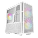 6933412774709 | P/N: R-CH360-WHAPE3-G-1 | Cod. Artículo: DSP0000031475 Caja ordenador gaming deepcool matx ch360 argb cristal templado blanca