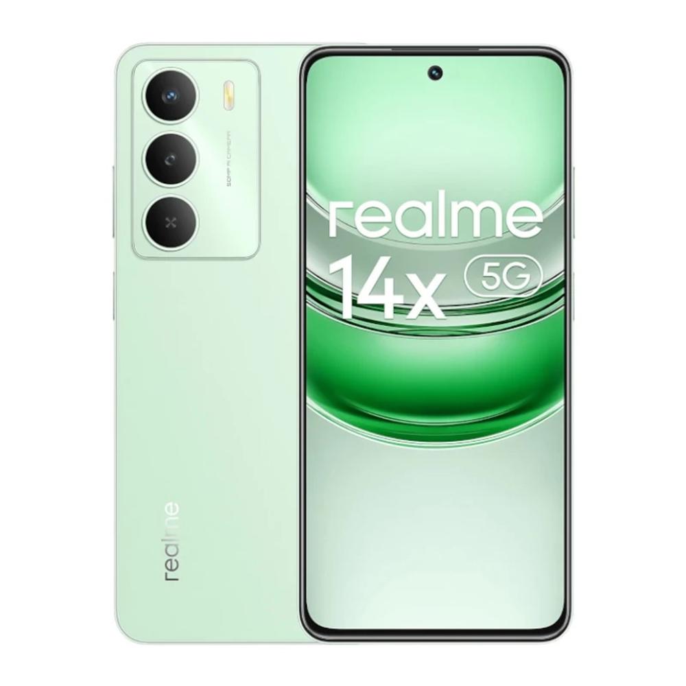 6941764455481 | P/N: 631011004936 | Cod. Artículo: DSP0000035827 Movil realme 14x 5g 8 - 256gb verde
