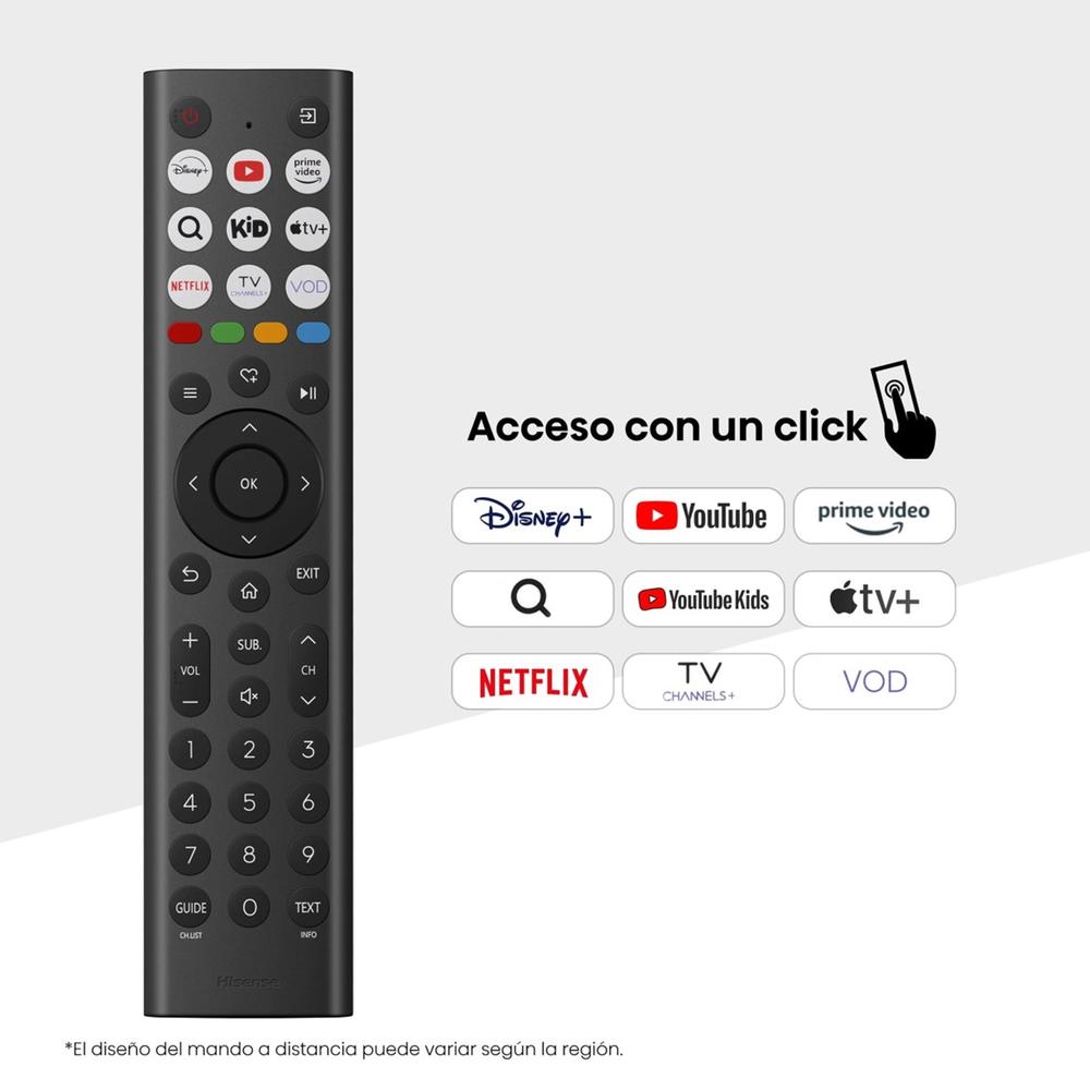 Tv hisense 32 pulgadas led hd ready - 32a4q - smart tv - Imagen 3