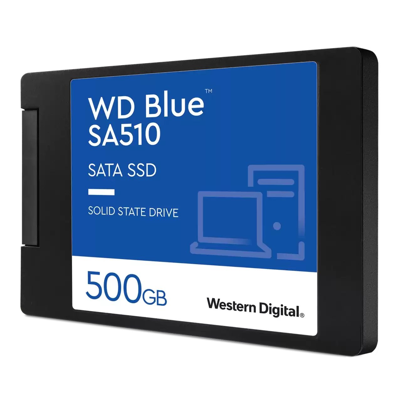 Disco duro interno ssd wd western digital blue wds500g3b0a 500gb 2.5 pulgadas sata 3 - Imagen 2