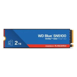 718037906263 | P/N: WDS200T5B0E | Cod. Artículo: DSP0000034490 Disco duro interno ssd wd western digital blue sn5100 wds200t5b0e 2tb m.2 2280 pci express 4.0