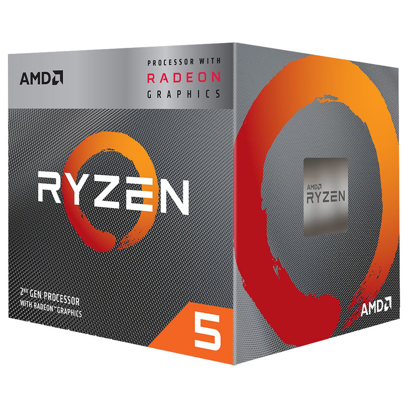 730143309837 | P/N: | Cod. Artículo: YD3400C5FHBOX Procesador amd ryzen 5 3400g 3.7ghz 4mb am4 radeon rx vega 11