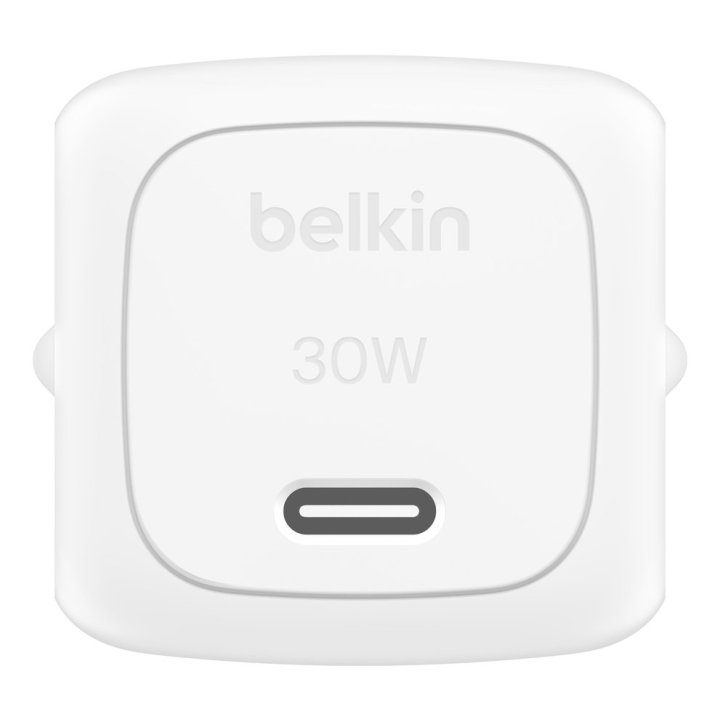 Cargador de pared belkin wca008kqwh 30w usb tipo c blanco - Imagen 5