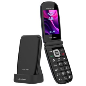 8056273064630 | P/N:  | Cod. Artículo: MGS0000027030 Telefono movil volfen astro flip 4g negro