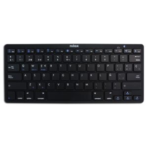 8435099531166 | P/N: NXKB01B | Cod. Artículo: DSP0000014154 Teclado nilox nxkb01b bluetooh negro