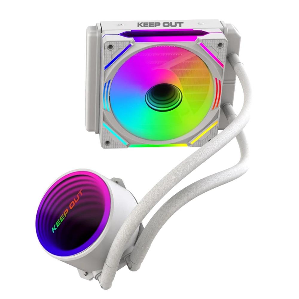 Kit refrigeracion liquida keep out xwc - 120 argb 120mm blanco - Imagen 2