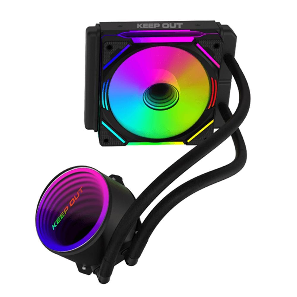 8435099533948 | P/N: XWC-120 | Cod. Artículo: DSP0000029083 Kit refrigeracion liquida keep out xwx - 120 argb 120mm negro