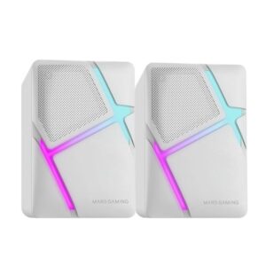 8435693104544 | P/N: MSHW | Cod. Artículo: DSP0000028792 Altavoces mars gaming 2.0 mshw blanco