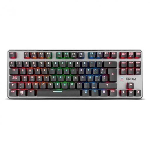 8436532166716 | P/N: NXKROMKRNLTKL | Cod. Artículo: MGS0000000792 Teclado gaming krom kernel tkl rgb usb mecanico