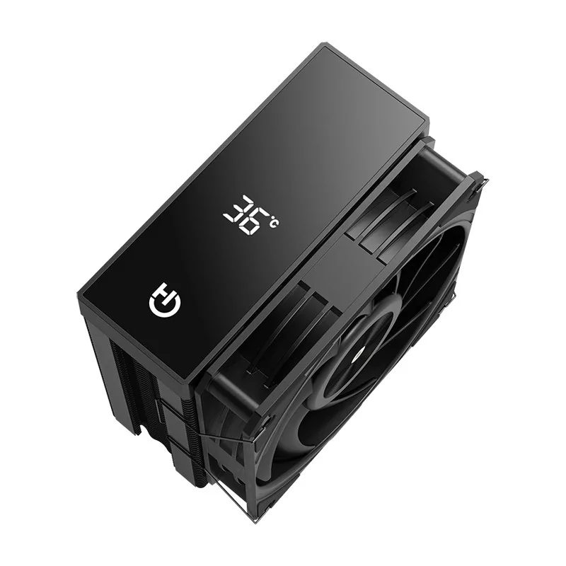 Ventilador disipador cpu hiditect dc10 pro pwm 120mm negro - Imagen 3