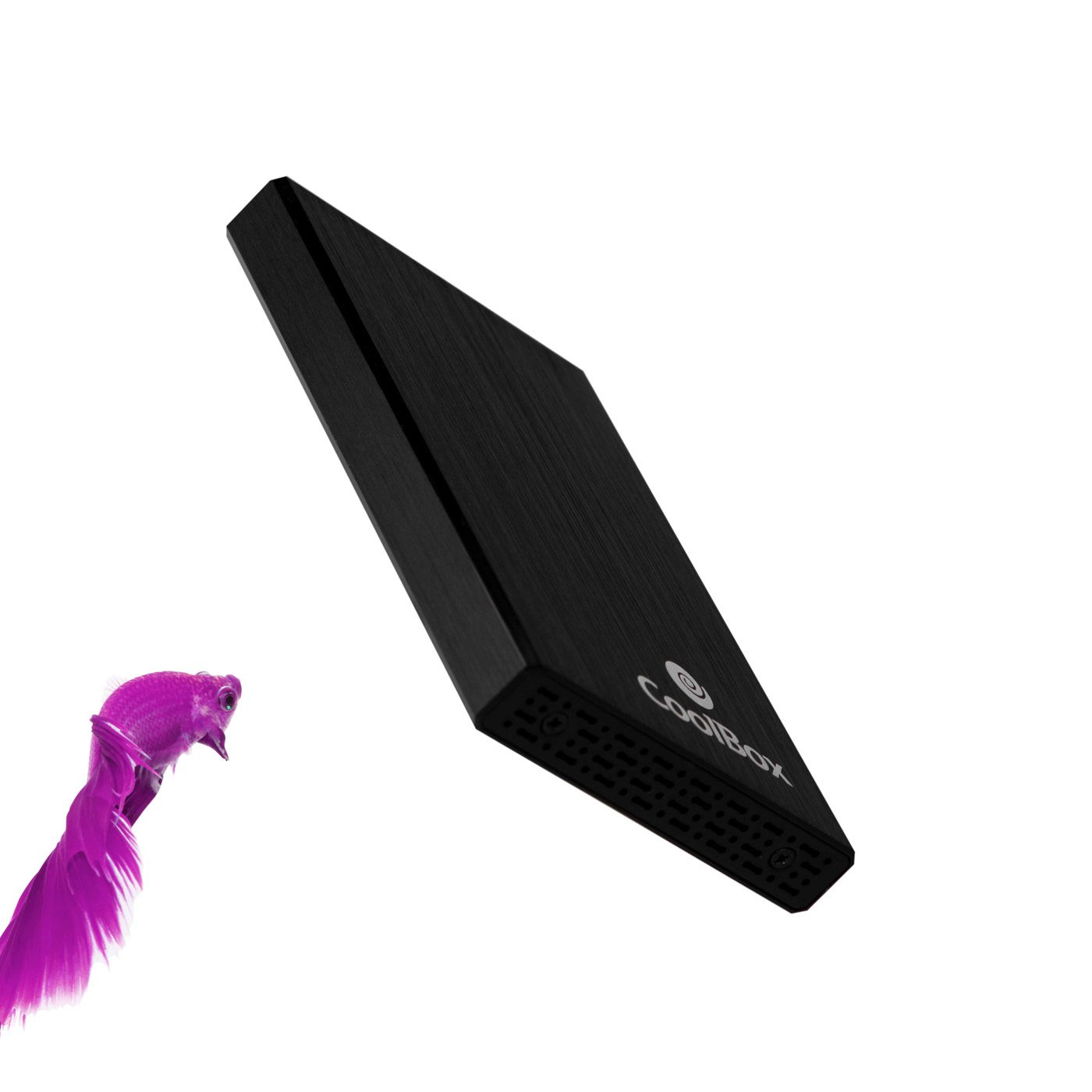 Caja externa hdd 2.5 pulgadas coolbox sca2523 negro usb3.0 - Imagen 2