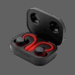 8436583238134 | P/N: SPARTAN-R | Cod. Artículo: DSP0000024188 Auriculares deportivos phoenix spartan bluetooth 5.3 manos libres accesorios intercambiables detalles en rojo