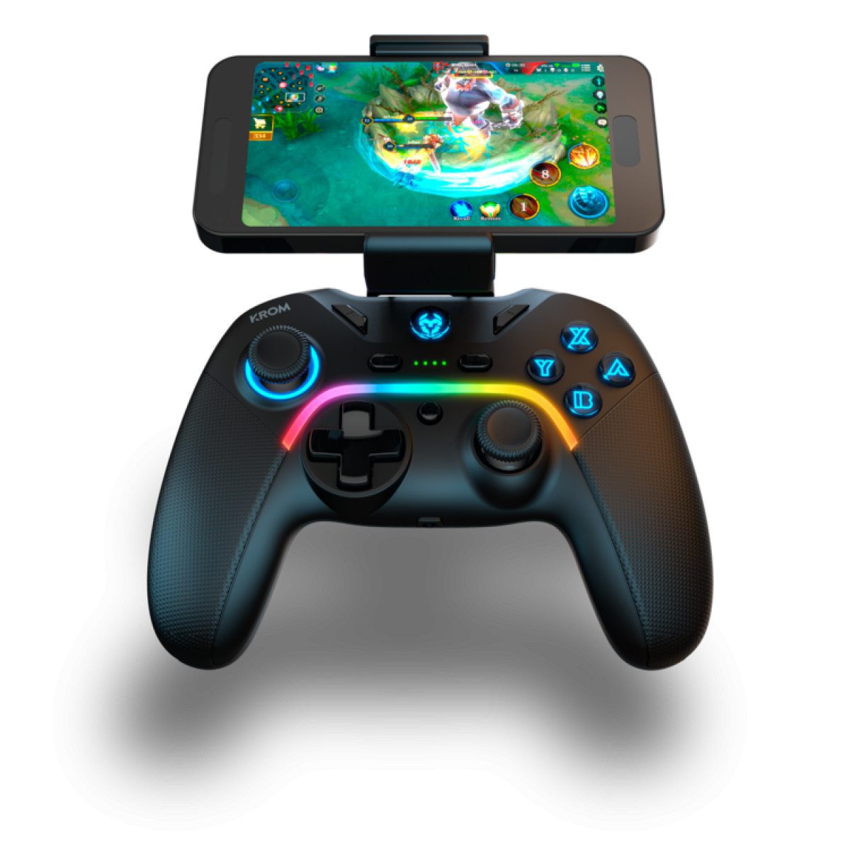 Mando gamepad krom gamming kayros argb - pc - switch - android - ios - Imagen 2