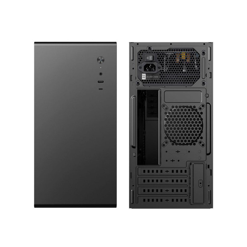 Caja ordenador coolbox m640c matx negra - Imagen 4